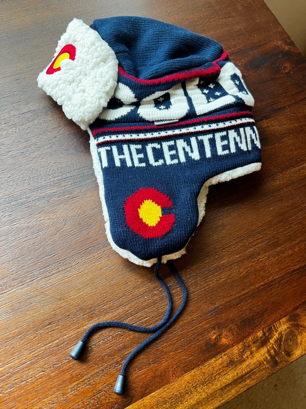Robin Ruth Colorado Sherpa Lined Trapper Hat Earflap Winter Beanie
